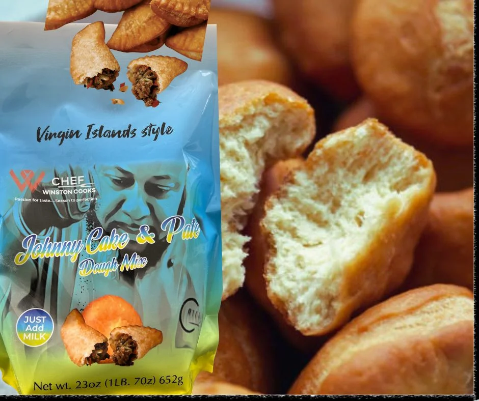 Virgin Islands Johnnycake by Chef Winston