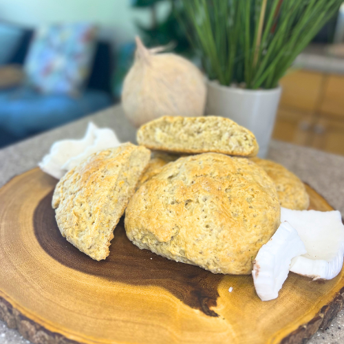 Coconut Dumb Bread by Chef Winston