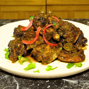 Traditional Caribbean Jerk Chicken by Chef Winston